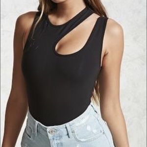 Asymmetric bodysuit